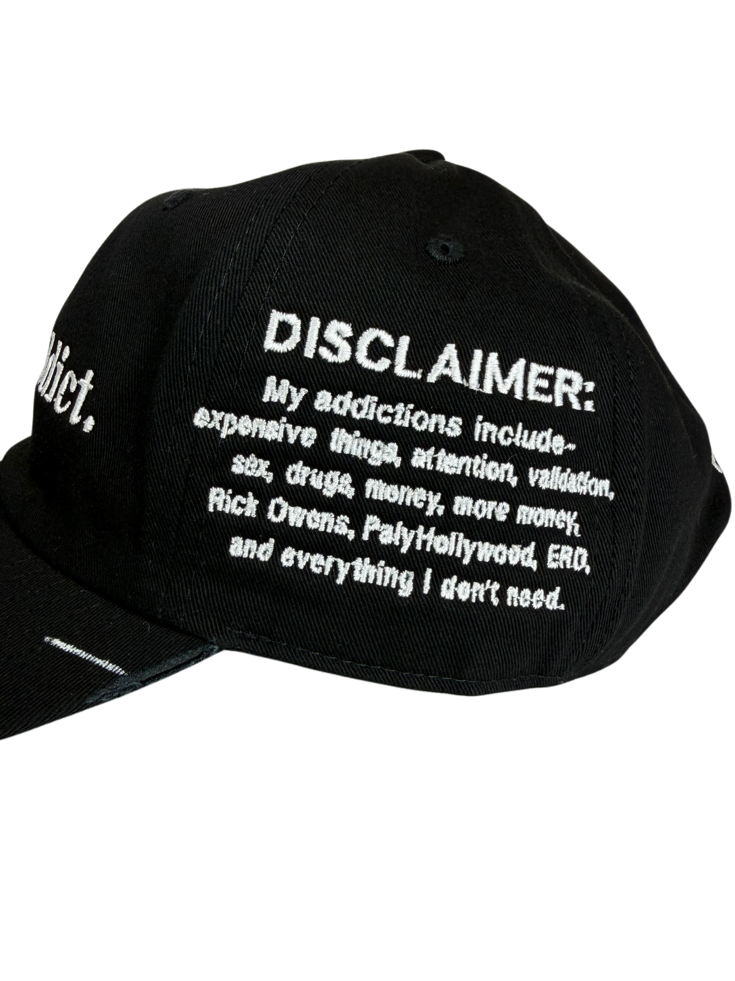 ADDICTION-HAT-LEFT-SIDE
