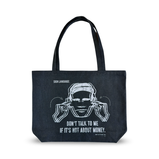 SIGN LANGUAGE TOTE BAG