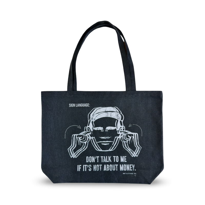 SIGN LANGUAGE TOTE BAG
