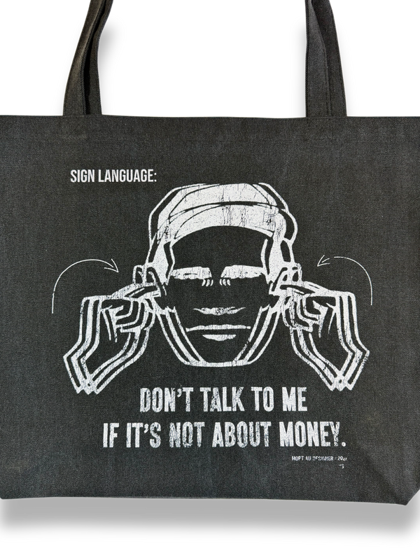 SIGN LANGUAGE TOTE BAG FRONT 2